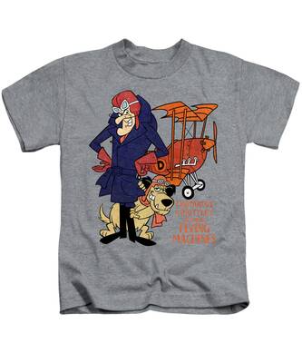 Dastardly & Muttley in Their Flying Machines Vintage Retro Classic Cartoon Shirt